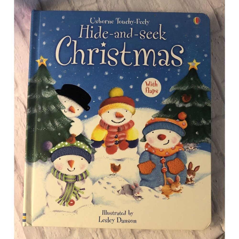 Usborne Touchy Feely Hide And Seek Christmas With Flaps